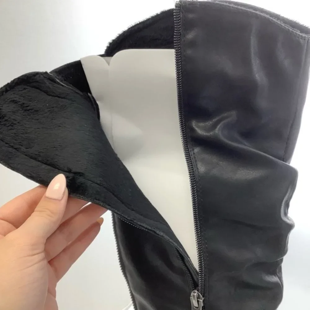 NEW ReLife Debra Knee High Boot in Black - Picture 10 of 11